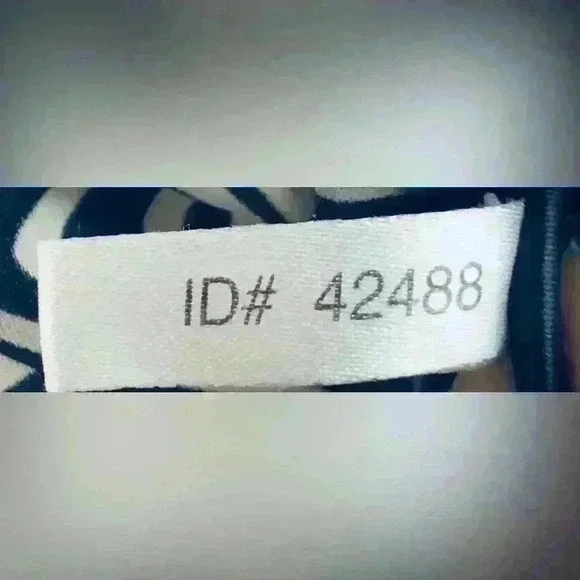 Express Silk Blouson Dress, Women’s Size Small, Geometric Black & Cream, Y2K - Picture 16 of 16